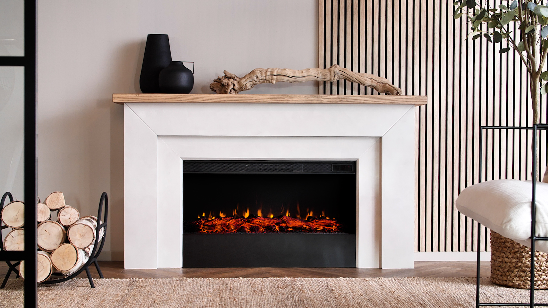 Malie Electric Fireplace